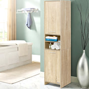 Artiss Bathroom Cabinet Storage 185cm Wooden FURNI-E-BATH-185-WD