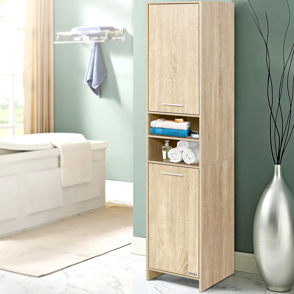 Artiss Bathroom Cabinet Storage 185cm Wooden FURNI-E-BATH-185-WD