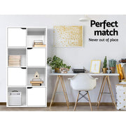 Artiss Bookshelf 8 Cube Shlef - DANA White FURNI-E-CUB9-WH