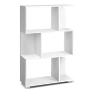 Artiss Bookshelf 3 Tiers - NINA White FURNI-E-DIS-AKEI-WH