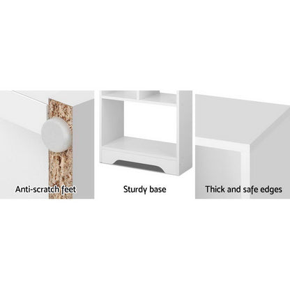 Artiss Bookshelf 6 Tiers - ANA White FURNI-E-MORE-01-WH