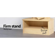 Artiss Tree Bookshelf 7 Tiers - ECHO Oak FURNI-E-SHELF-7T-NT