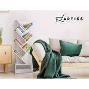 Artiss Tree Bookshelf 7 Tiers - ECHO White FURNI-E-SHELF-7T-WH