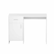Artiss Computer Desk Drawer Cabinet White 100CM FURNI-G-DESK-100-WH