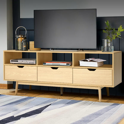 Artiss Wooden Scandinavian Entertainment Unit - Natural FURNI-G-SCAN-TV-NT-AB