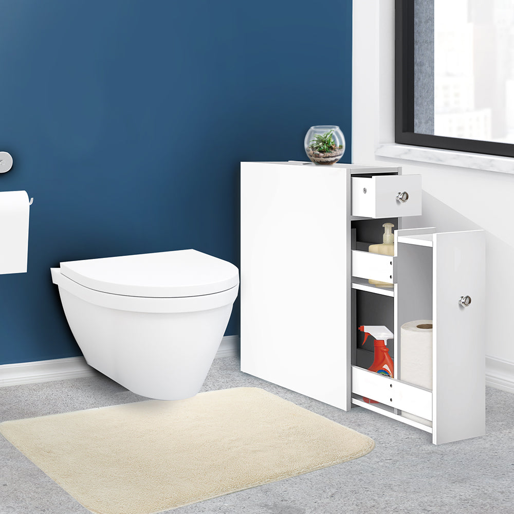 Artiss Bathroom Storage Cabinet Tissue Holder FURNI-G-TIS382-WH