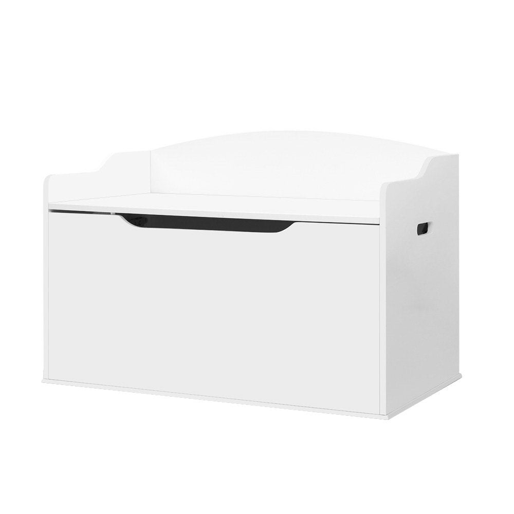 Keezi Kids Toy Box Chest Storage Cabinet Children Clothes Container Organiser FURNI-G-TOY02-WH