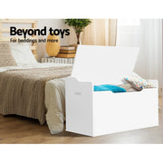 Keezi Kids Toy Box Chest Storage Cabinet Children Clothes Container Organiser FURNI-G-TOY02-WH