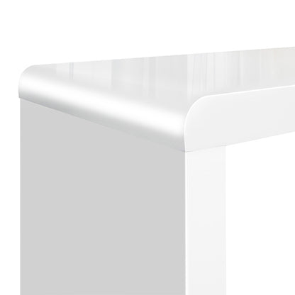 Artiss Nesting Coffee Table Set of 3 Glossy White FURNI-GLOSS-NEST3