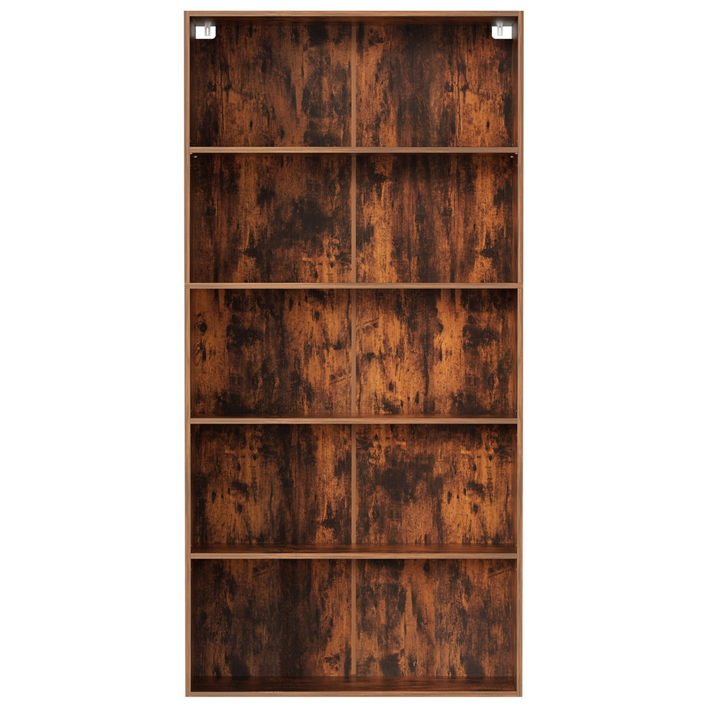Artiss Bookshelf 5 Tiers Walnut FURNI-L-BSHELF-01-WAL-AB
