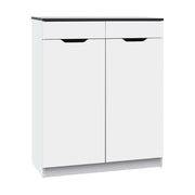Artiss Shoe Rack Cabinet 30 Pairs White Eve FURNI-L-GS-SHOE01-WHBK-AB