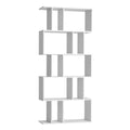 Artiss Bookshelf 5 Tiers - RITA White FURNI-L-SHELF01-WH-AB