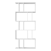 Artiss Bookshelf 5 Tiers - RITA White FURNI-L-SHELF01-WH-AB