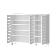 Artiss Shoe Rack Cabinet 30 Pairs Adjustable Shelf White FURNI-L-SHOE-LVD01-WH-AB