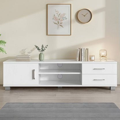Artiss Entertainment Unit TV Cabinet 120cm White Dylan FURNI-L-TV120A-WH