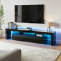 Artiss Entertainment Unit TV Cabinet LED 189cm Black Elo FURNI-L-TV189-BK-AB