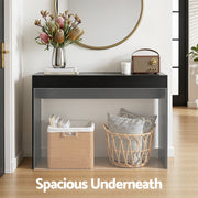 Artiss Console Table Hallway Sofa Entryway Entrance 120CM Black FURNI-N-CST-02-BK