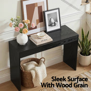 Artiss Console Table Hallway Sofa Entryway Entrance 120CM Black FURNI-N-CST-02-BK