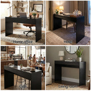 Artiss Console Table Hallway Sofa Entryway Entrance 120CM Black FURNI-N-CST-02-BK