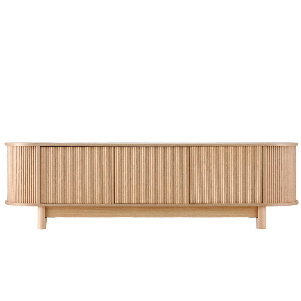 Artiss TV Unit Entertainment Unit Storage Cabinet 160cm Pine FURNI-N-TV160-WD