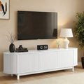 Artiss TV Unit Entertainment Unit Storage Cabinet 160cm White FURNI-N-TV160-WH