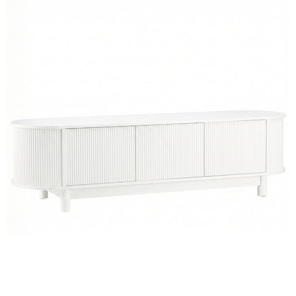 Artiss TV Unit Entertainment Unit Storage Cabinet 160cm White FURNI-N-TV160-WH