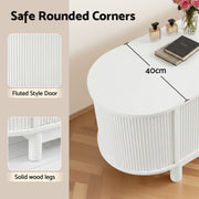 Artiss TV Unit Entertainment Unit Storage Cabinet 160cm White FURNI-N-TV160-WH