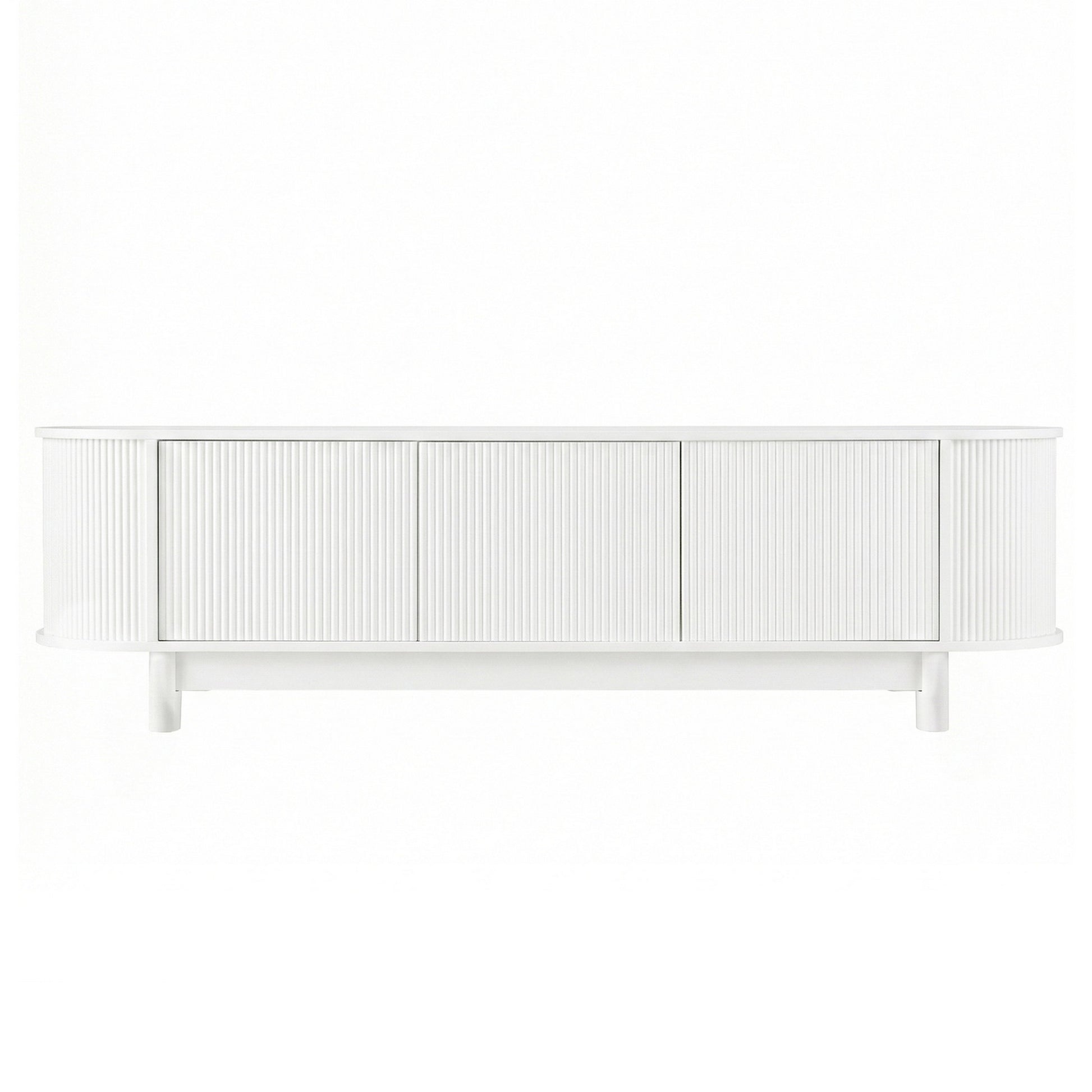 Artiss TV Unit Entertainment Unit Storage Cabinet 160cm White FURNI-N-TV160-WH