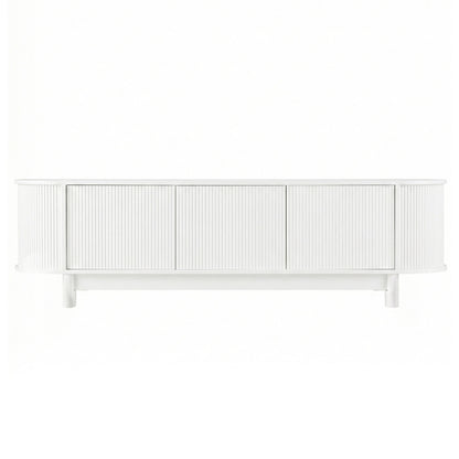 Artiss TV Unit Entertainment Unit Storage Cabinet 160cm White FURNI-N-TV160-WH