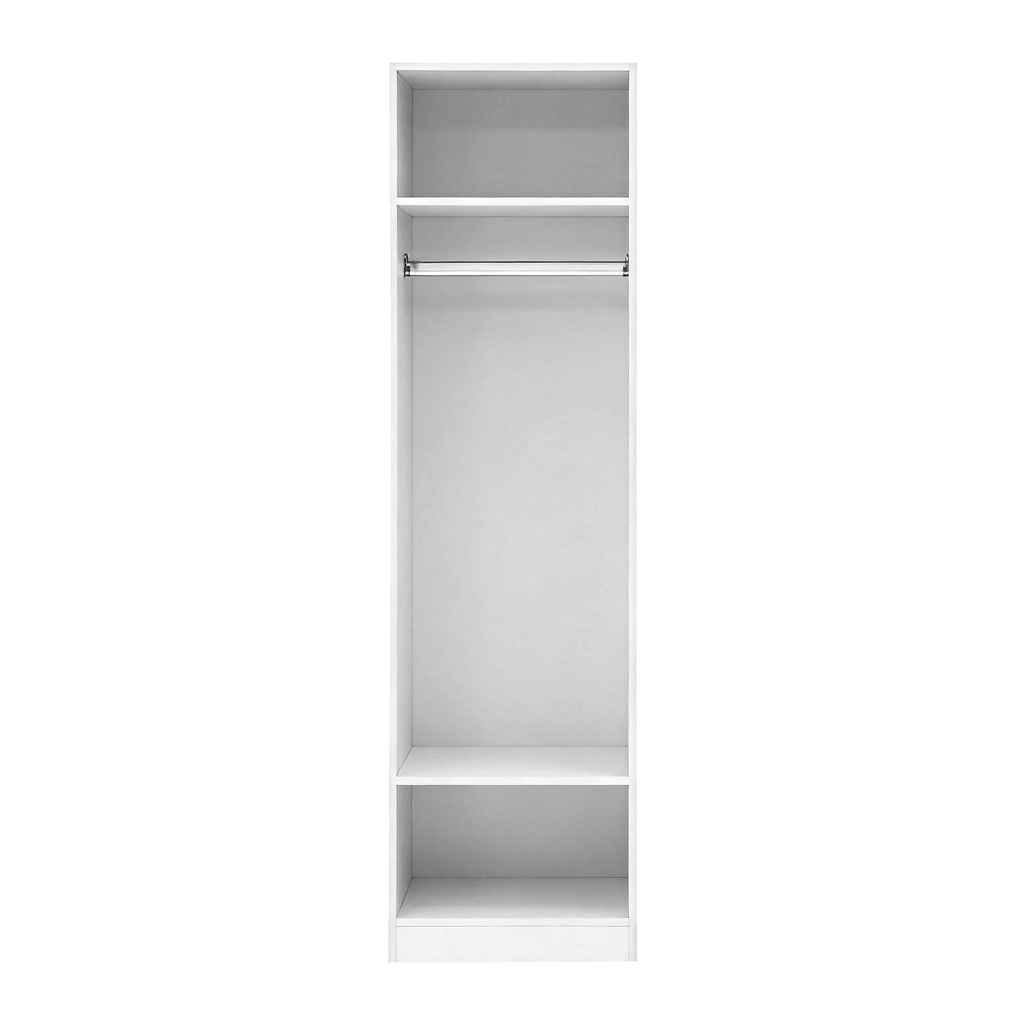 Artiss Wardrobe Clothes Closet Storage Organizer Shelf White FURNI-N-WR02-WH-AB