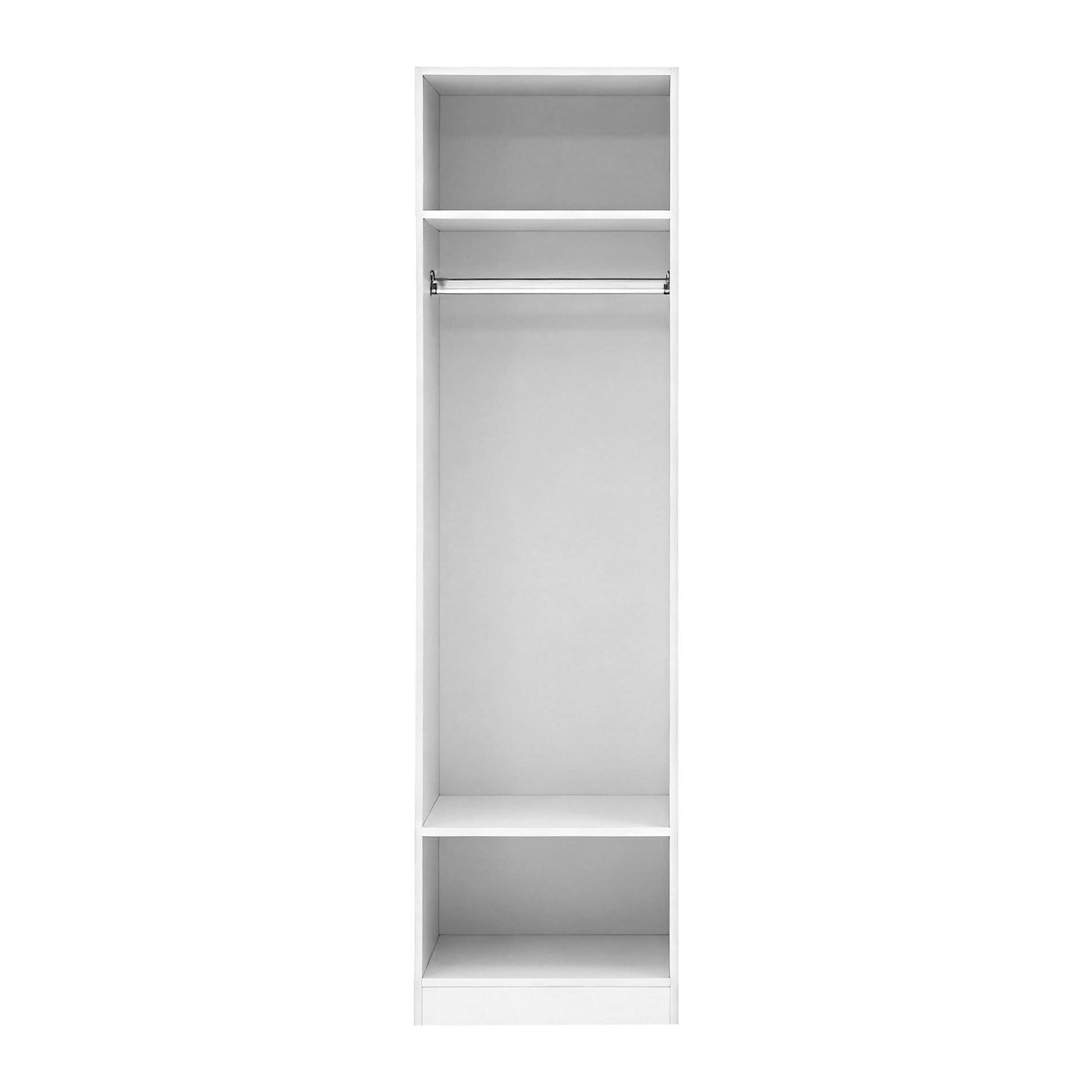 Artiss Wardrobe Clothes Closet Storage Organizer Shelf White FURNI-N-WR02-WH-AB