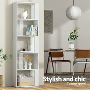 Artiss Bookshelf 5 Tiers - LINA White FURNI-O-SHELF-01-WH