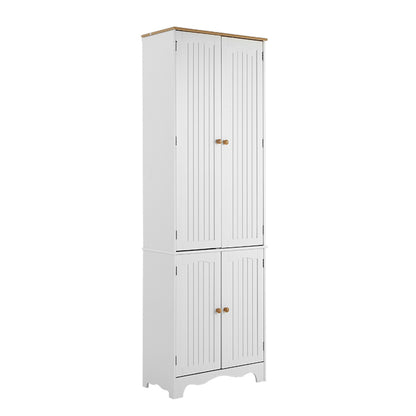 Artiss Buffet Sideboard 4 Doors - BERNE White FURNI-P-MED-01-WH-AB