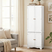 Artiss Buffet Sideboard 4 Doors - BERNE White FURNI-P-MED-01-WH-AB