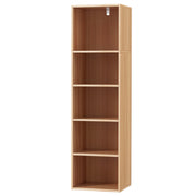 Artiss Bookshelf 5 Tiers MILO Pine FURNI-Q-BSHELF-01-WD