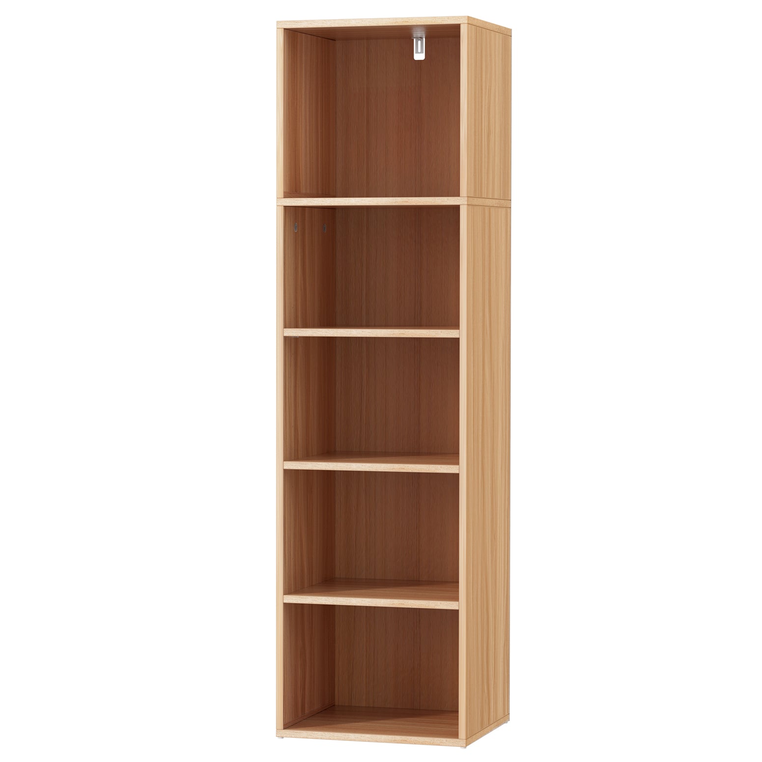 Artiss Bookshelf 5 Tiers MILO Pine FURNI-Q-BSHELF-01-WD