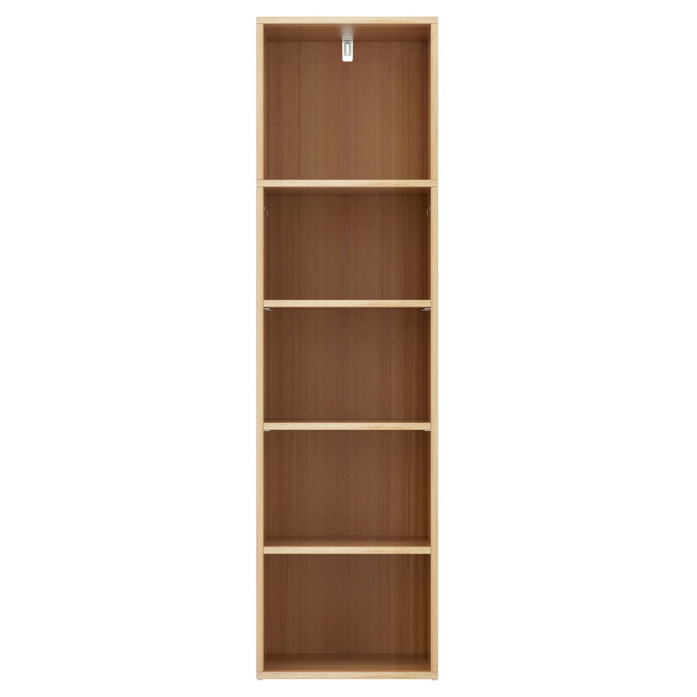 Artiss Bookshelf 5 Tiers MILO Pine FURNI-Q-BSHELF-01-WD