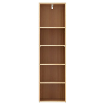 Artiss Bookshelf 5 Tiers MILO Pine FURNI-Q-BSHELF-01-WD