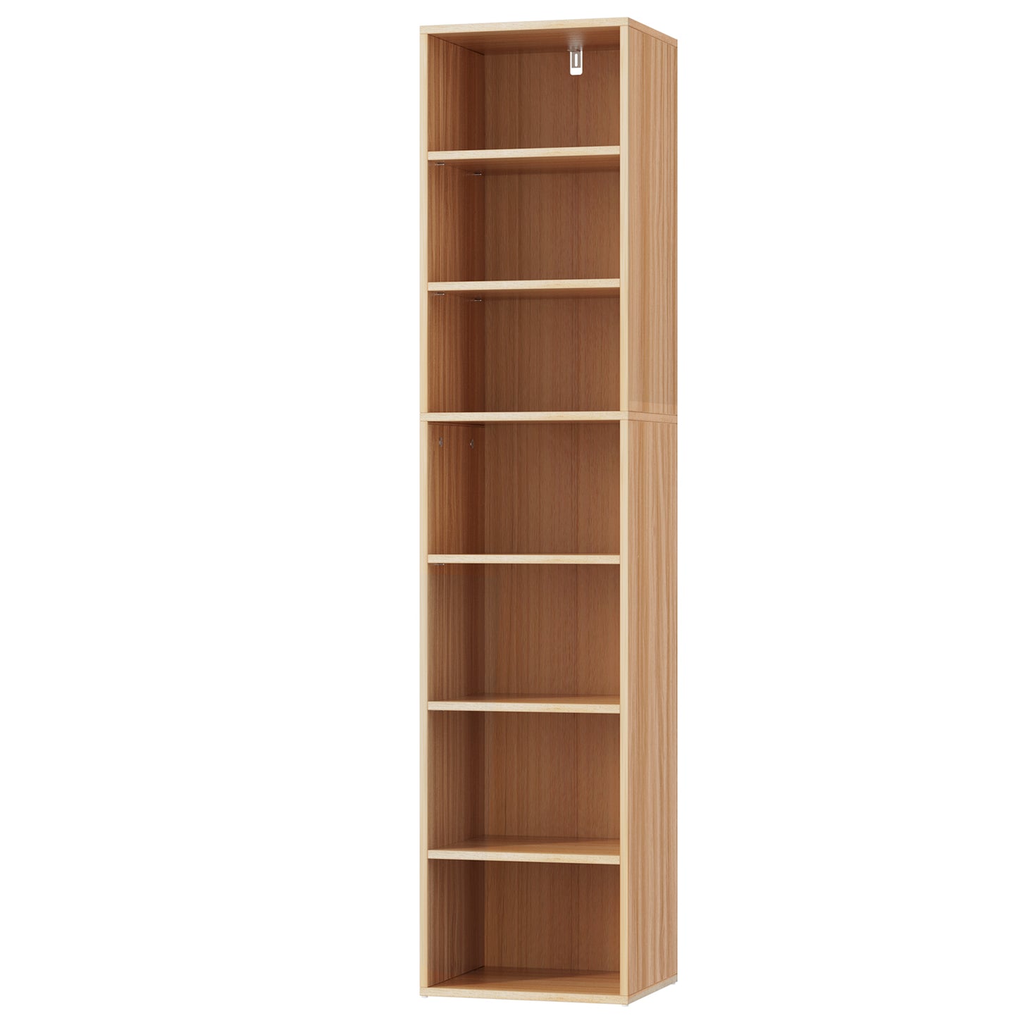 Artiss Bookshelf 7 Tiers MILO Pine FURNI-Q-BSHELF-02-WD