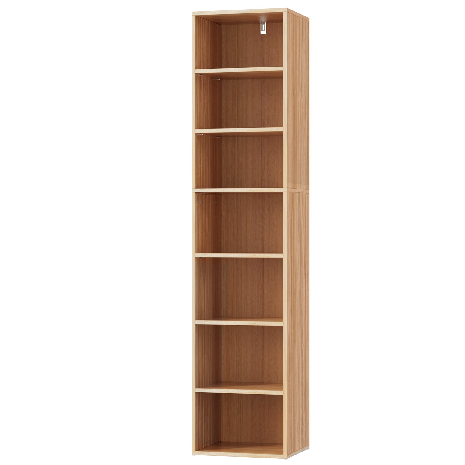Artiss Bookshelf 7 Tiers MILO Pine FURNI-Q-BSHELF-02-WD