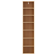 Artiss Bookshelf 7 Tiers MILO Pine FURNI-Q-BSHELF-02-WD