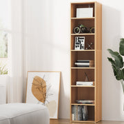 Artiss Bookshelf 7 Tiers MILO Pine FURNI-Q-BSHELF-02-WD