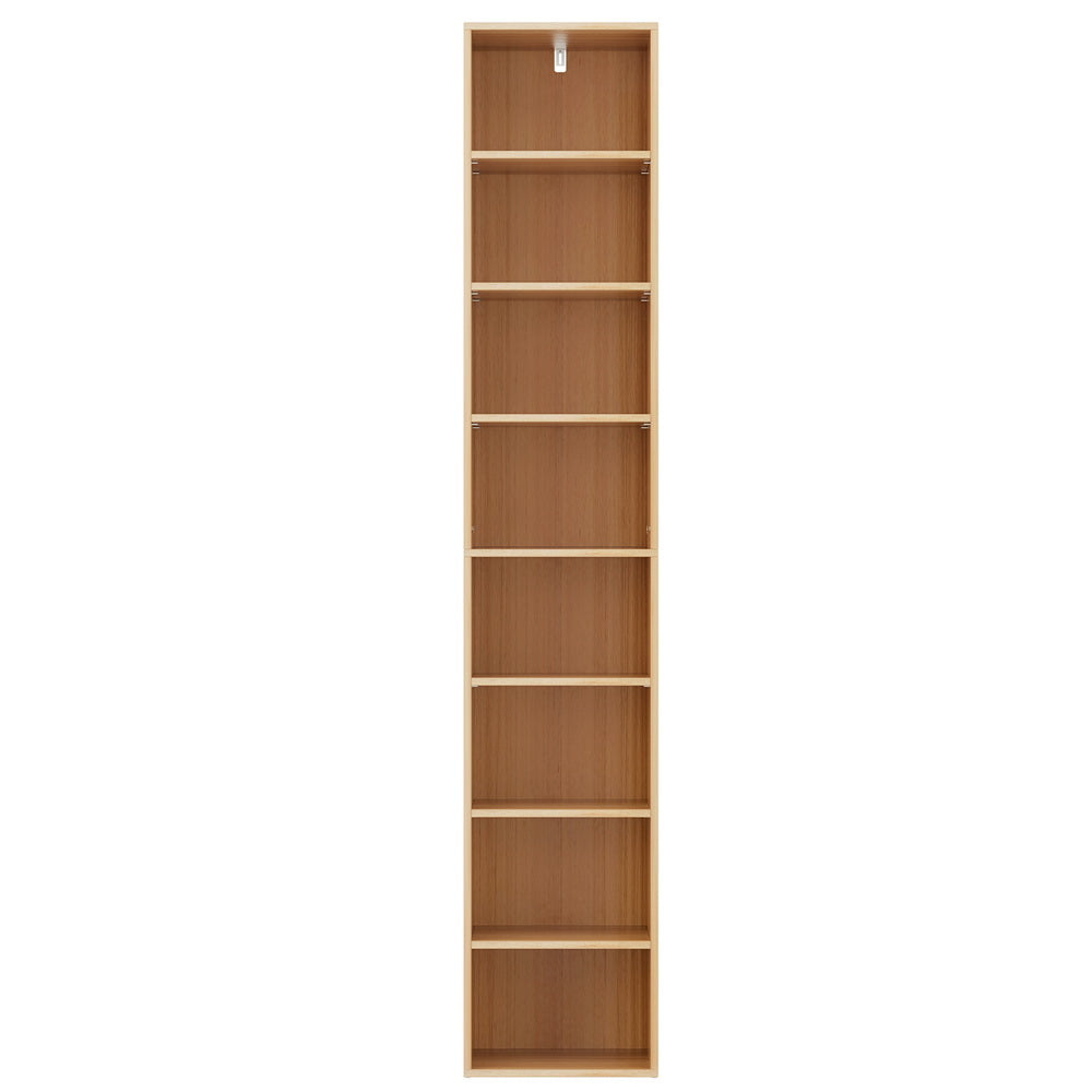Artiss Bookshelf 8 Tiers MILO Pine FURNI-Q-BSHELF-03-WD