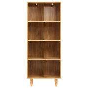 Artiss Bookshelf Bookcase 4 Tiers LEOR Pine FURNI-Q-BSHELF-05-WD
