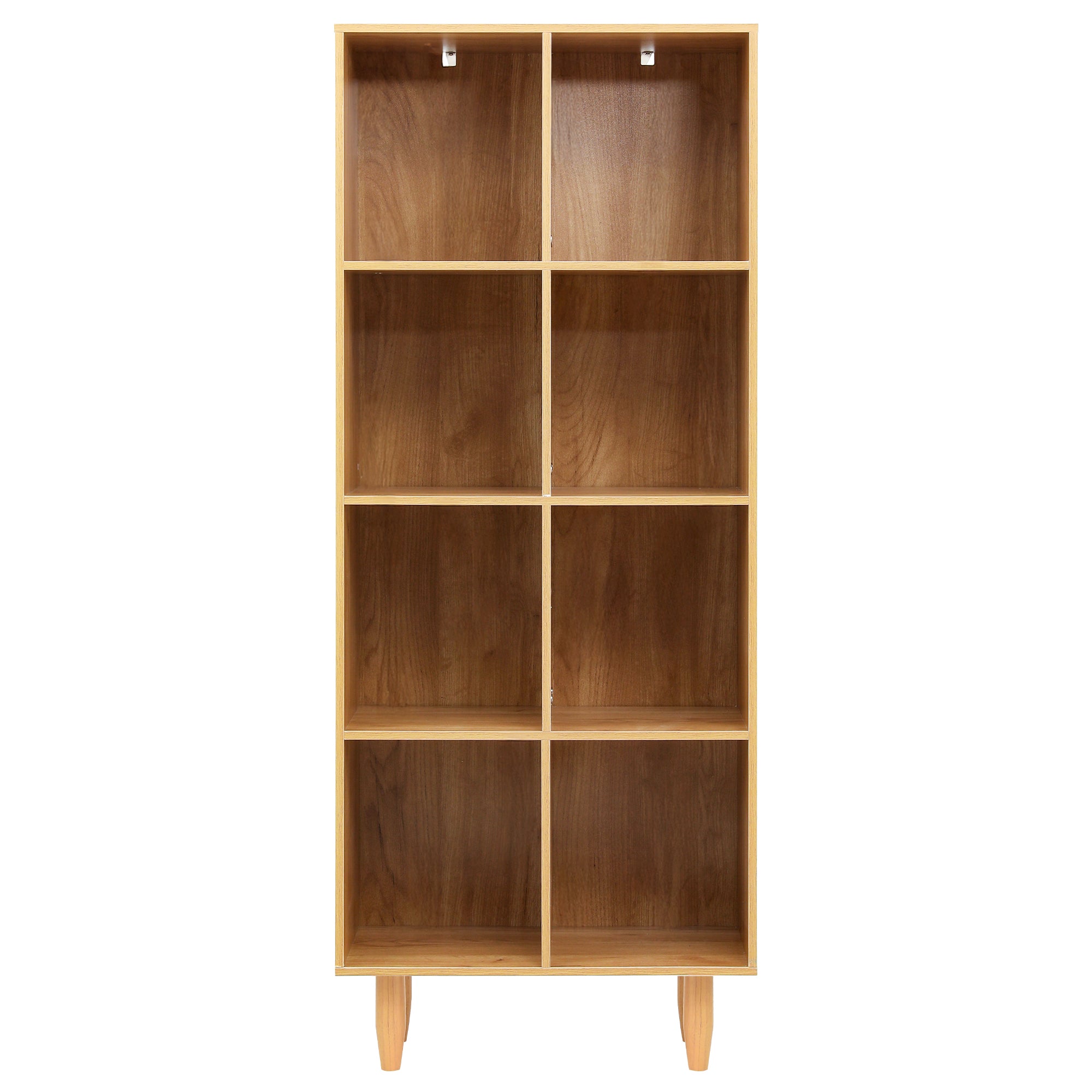 Artiss Bookshelf Bookcase 4 Tiers LEOR Pine FURNI-Q-BSHELF-05-WD