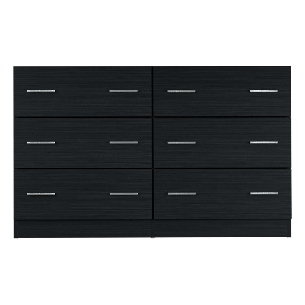 Artiss 6 Chest of Drawers - VEDA Black FURNI-Q-CDR-01-BK-AB