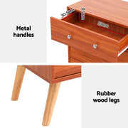 Artiss 6 Chest of Drawers Storage Cabinet Walnut FURNI-Q-CDR-02-WD-AB