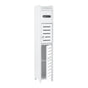 Artiss Bathroom Storage Cabinet 3-Tier Slim Toilet Paper Holder Organizer White FURNI-S-DIY-LVD02-WH