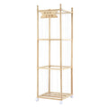 Keezi Stuffed Animal Storage Wooden Toy Holder with Wheels Soft Toy Storage Zoo Cage Stuffy Toy Storage FURNI-Z-TOYCAGE-3T-WD