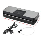 Devanti Food Vacuum Sealer Machine Fresh Storage Auto Seal Slide Cutter 5 Modes FVS-30-BK